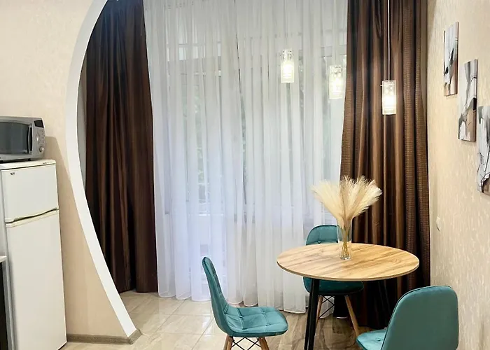 красивая с террасой в аркадии Appartement *